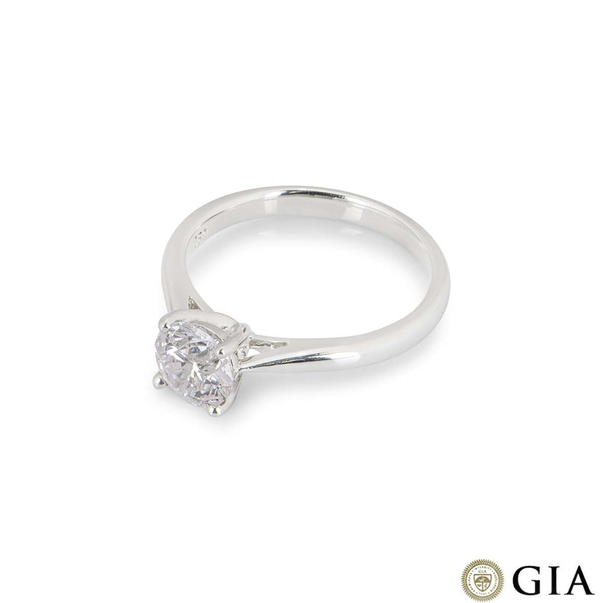 White Gold Light Pink Diamond Ring 1.09CT