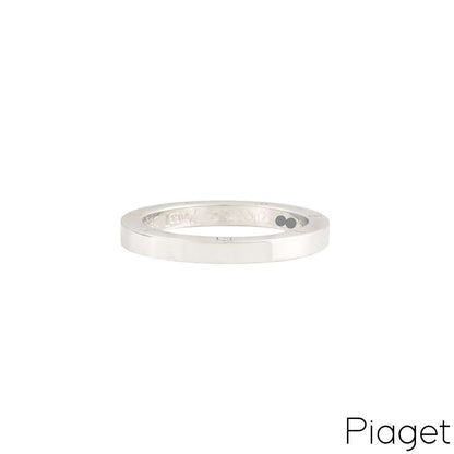 Piaget Diamond Set Wedding Band In Platinum