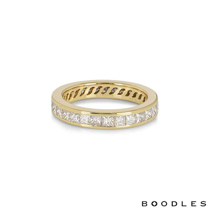 Boodles Yellow Gold Diamond Full Eternity Ring