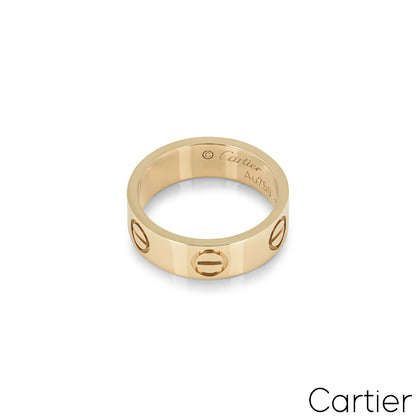 Cartier Yellow Gold Love Ring Size 48 B4084600