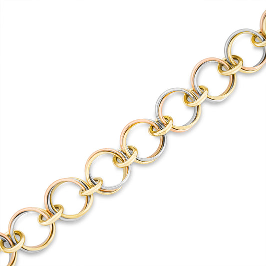 Cartier Tri-Colour Gold Trinity Link Bracelet