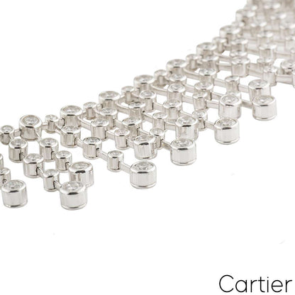 Cartier Platinum Diamond Necklace 60.00CT D/vvs