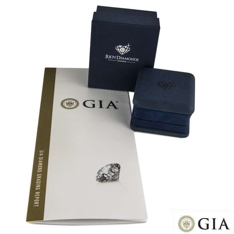 White Gold Asscher Cut Diamond Ring 1.04CT E/VVS2