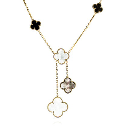 Van Cleef & Arpels Yellow Gold Magic Alhambra Necklace VCARD79200