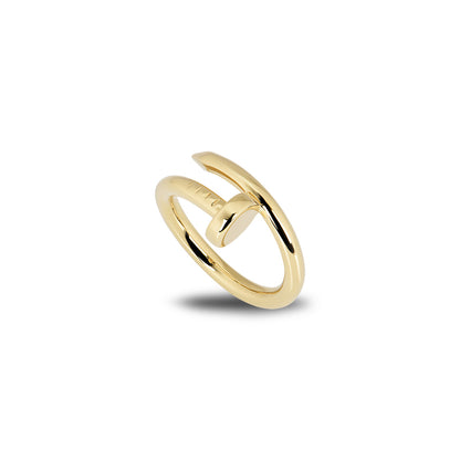 Cartier 18K Yellow Gold Juste Un Clou Ring Size 50 B4092600