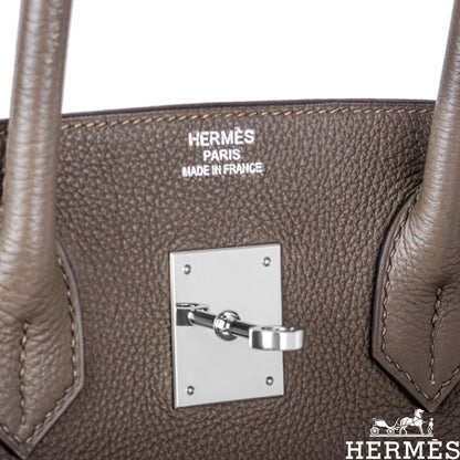 Hermès Birkin 35CM Gris Etain Togo Phw