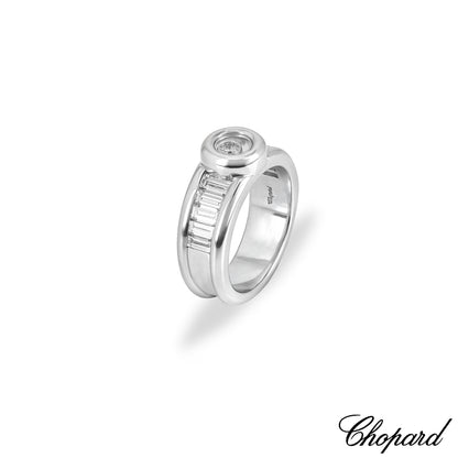 Chopard White Gold Happy Diamonds Ring 82/2211-1111