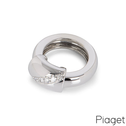 Piaget White Gold Diamond Dancer Ring