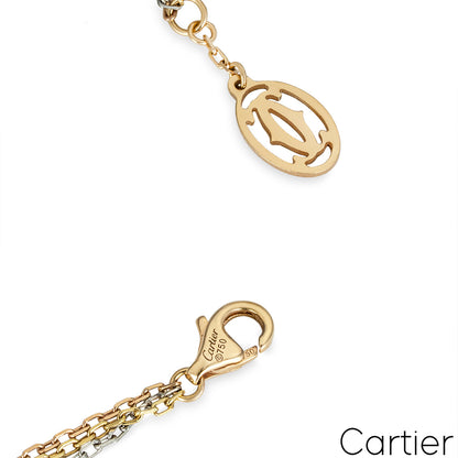 Cartier Tri-Colour Diamond Trinity De Cartier Necklace N3027000