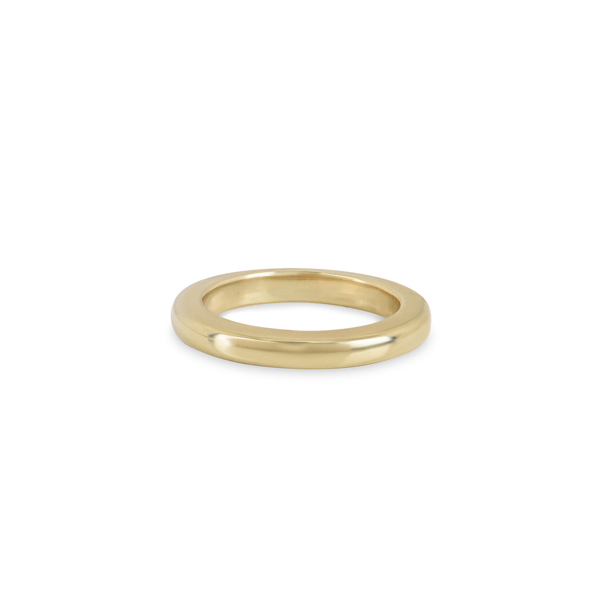 Yellow Gold 2.5MM Court Style Wedding Band