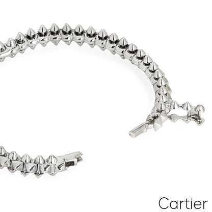 Cartier White Gold Clash De Cartier Bracelet Size 15 B6065715