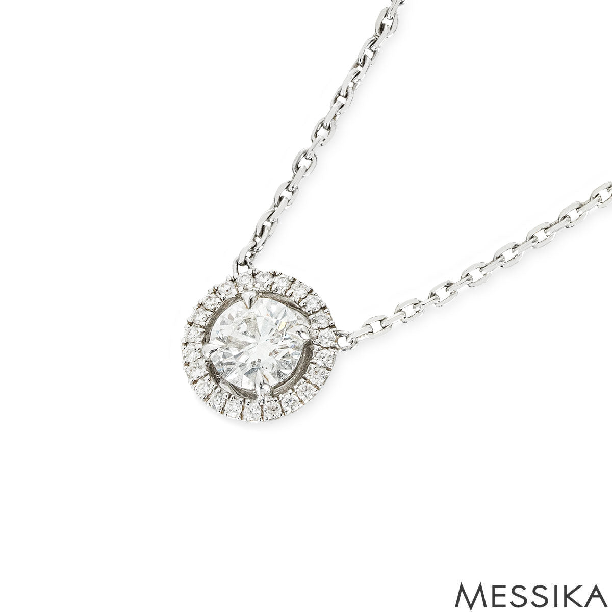 Messika White Gold Joy Diamond Pendant 0.20CT 4281