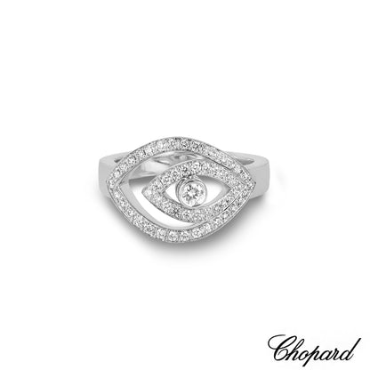 Chopard White Gold Happy Spirit Diamond Ring 82/5655-1109