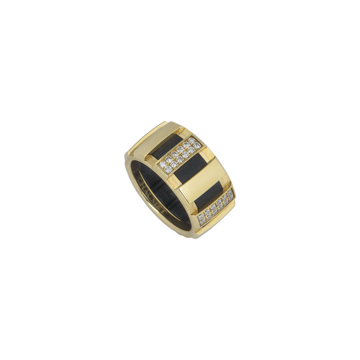 Chaumet Yellow Gold Diamond Class One Ring