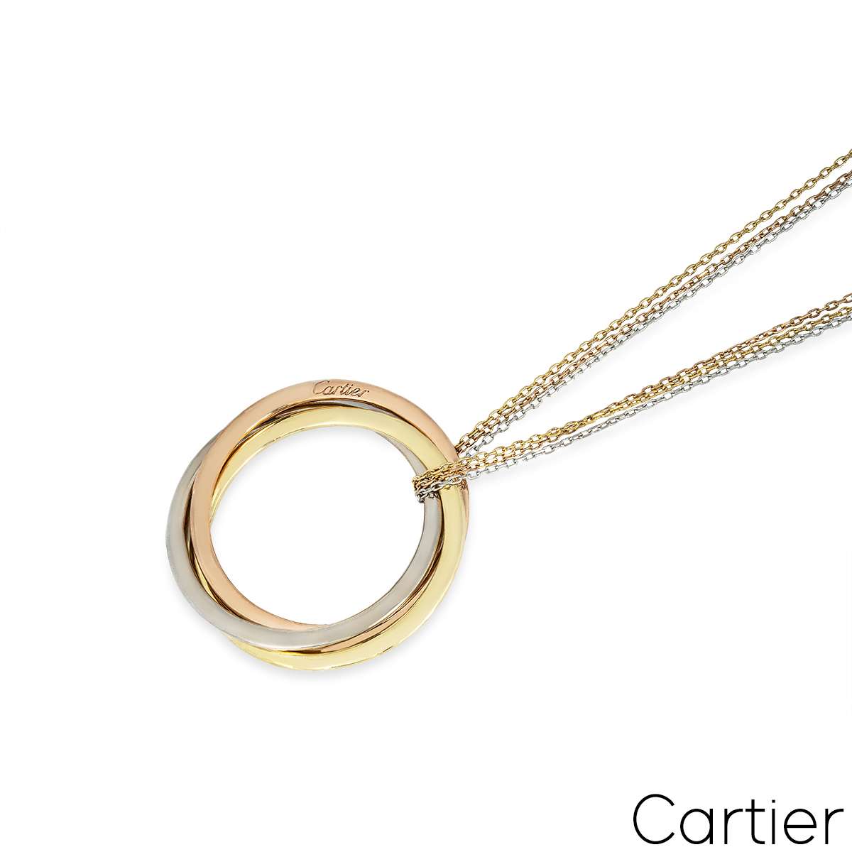 Cartier Tri-Colour Trinity De Cartier Large Necklace