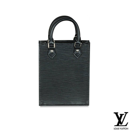 Louis Vuitton Black Epi Leather Petite Sac Plat Bag M69441