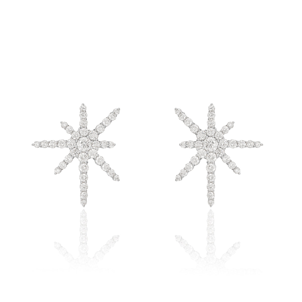 Chopard White Gold Diamond Earrings 84/6525-1001