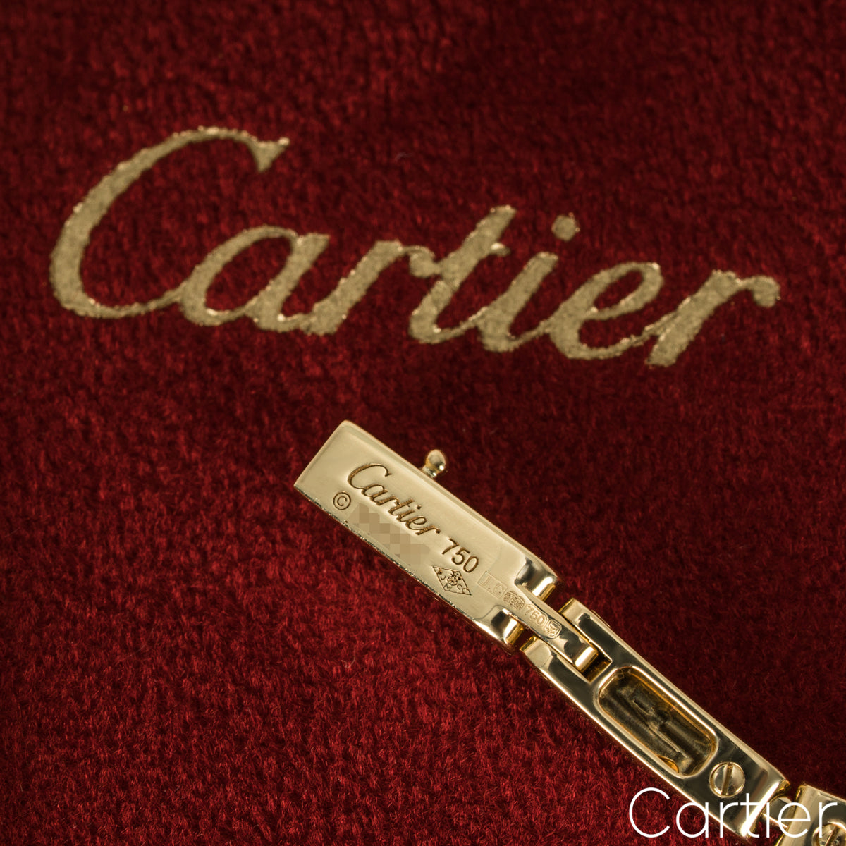 Cartier Yellow Gold Diamond Panthère De Cartier Necklace N7059200