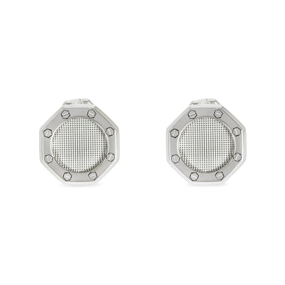 Audemars Piguet White Gold Royal Oak Cufflinks