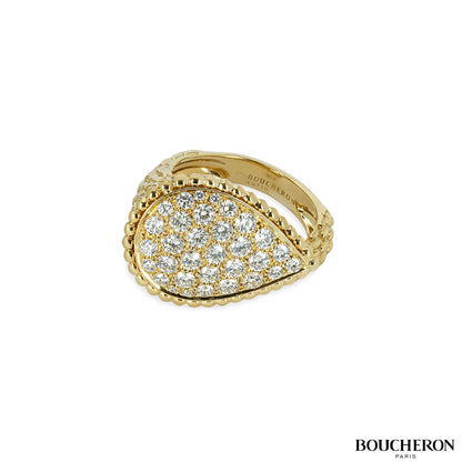 Boucheron Yellow Gold Serpent Boheme Ring JRG01948