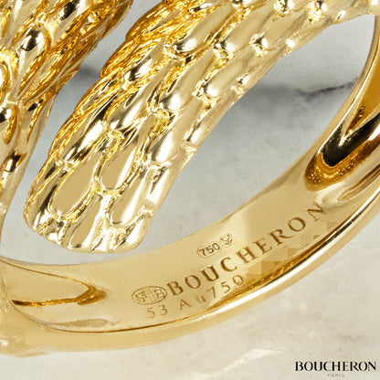 Boucheron Yellow Gold Serpent Boheme Ring JRG01948