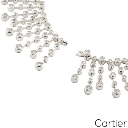 Cartier Platinum Diamond Necklace 60.00CT D/vvs