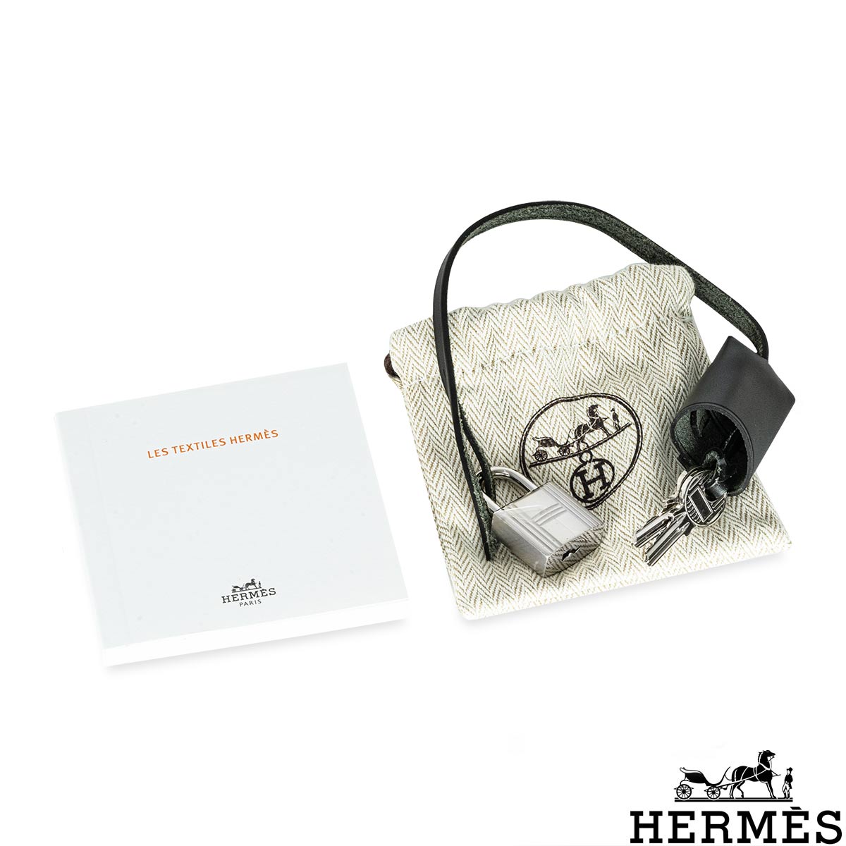 Hermès Herbag Zip Retourne 31 Quadrille Ecru Toile / Noir Hunter Phw