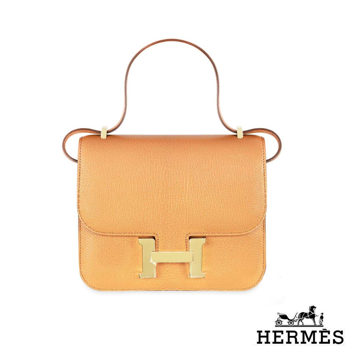 Hermès Constance Mini 18CM Chevre Mysore Potiro Ghw