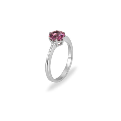 White Gold Pink Spinel Ring 1.20CT