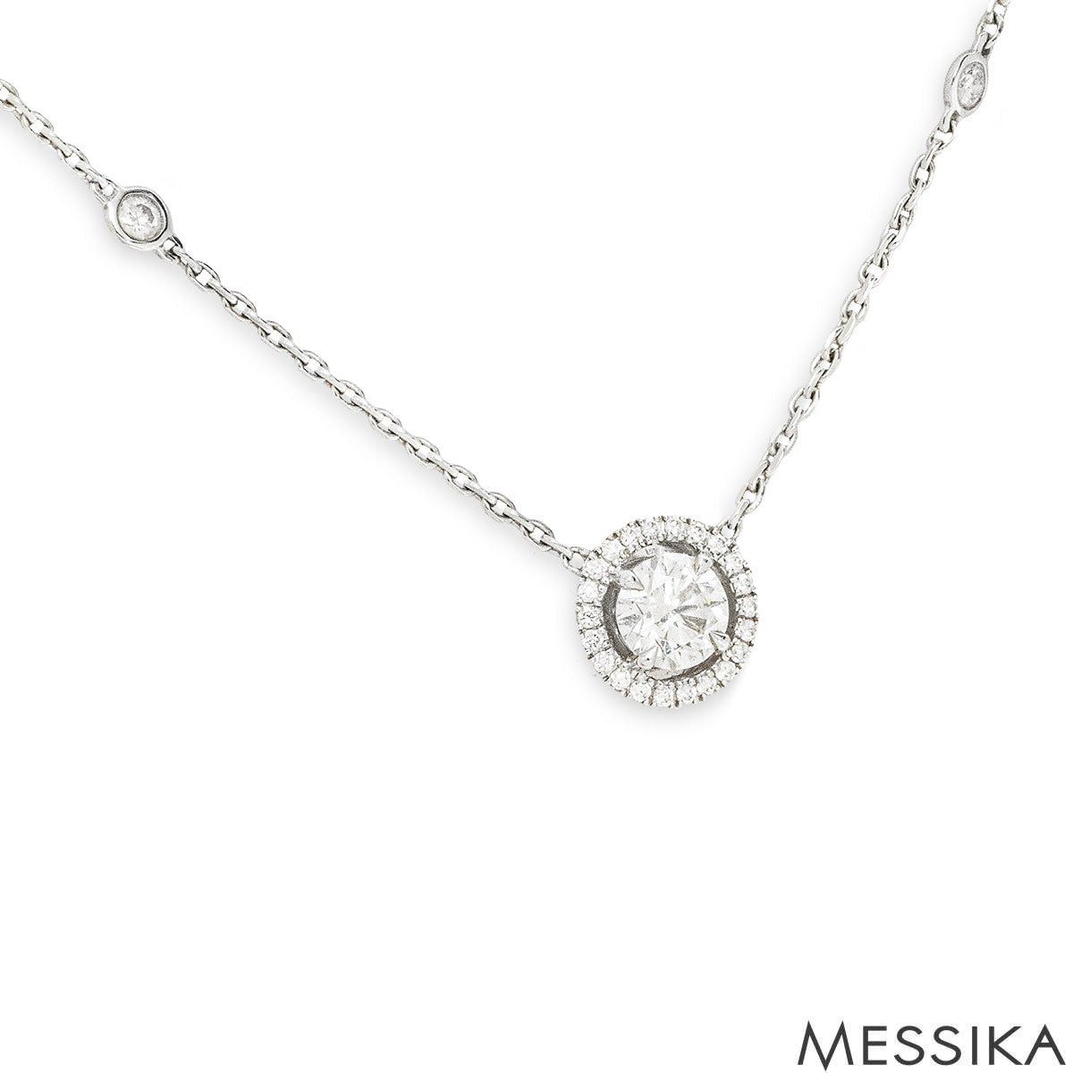 Messika White Gold Joy Diamond Pendant 0.20CT 4281