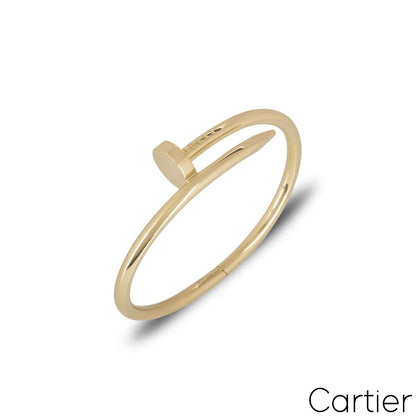 Cartier Yellow Gold Juste Un Clou Bracelet Size 16 B6048216