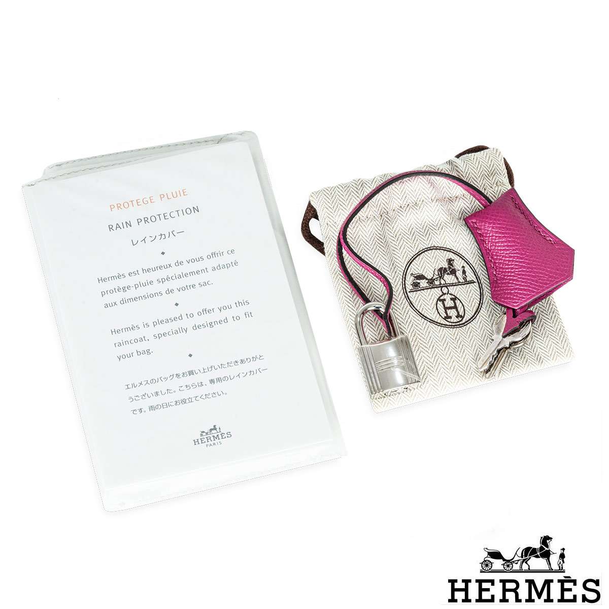 Hermés Kelly Sellier 25CM Rose Pourpre Epsom Phw