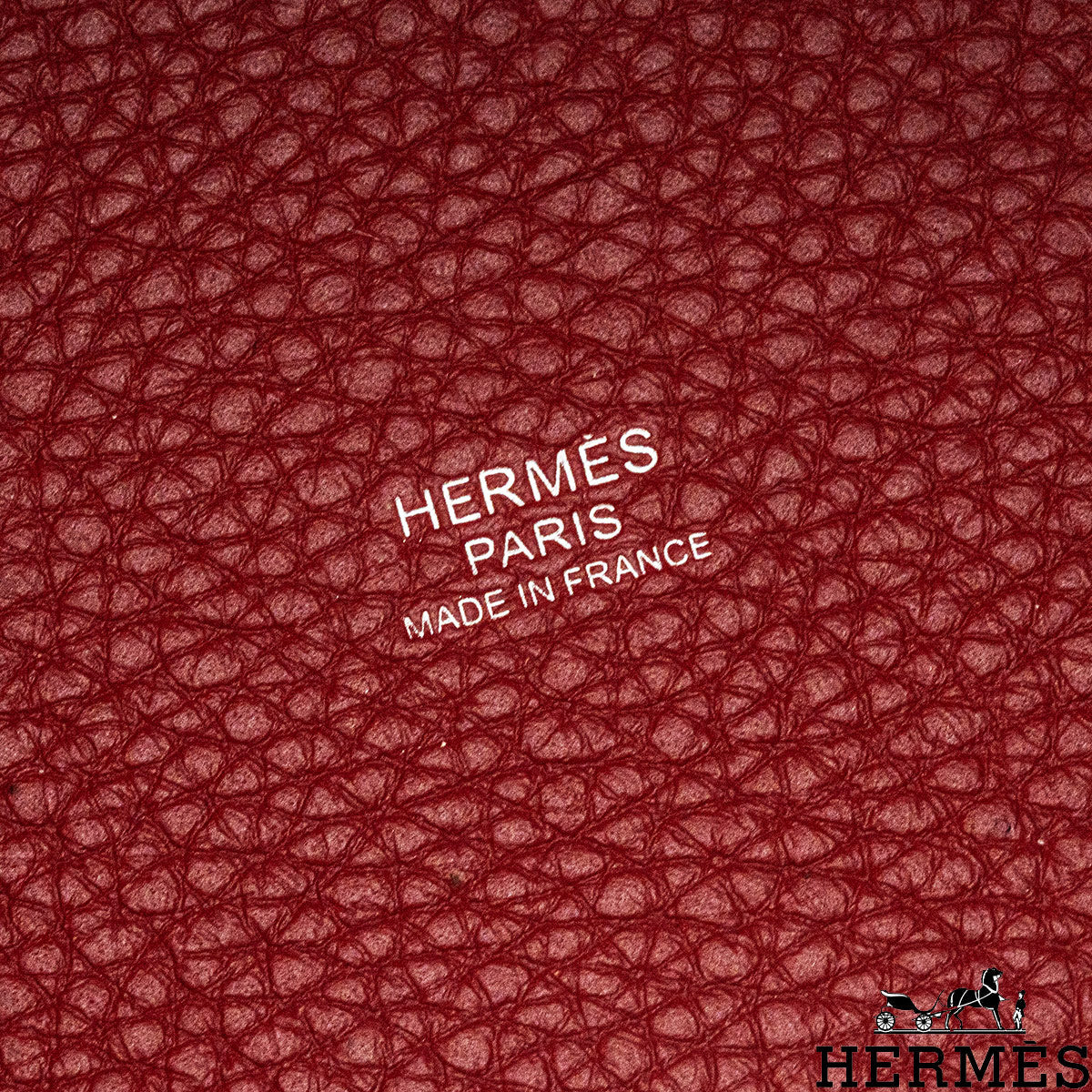 Hermès Picotin Lock 18 Rouge Grenat Taurillon Clemence Phw