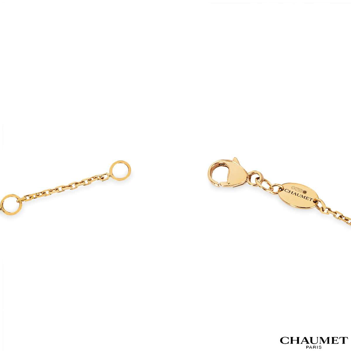 Chaumet Rose Gold Jeux De Liens Harmony Small Pendant