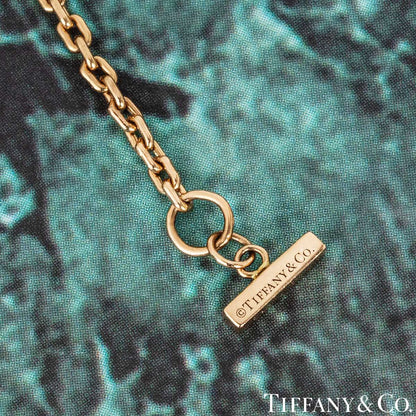 Tiffany & Co. Rose Gold Diamond T Smile Pendant 67513509