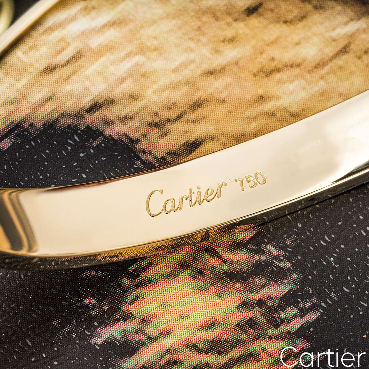 Cartier Yellow Gold Plain Love Bracelet Size 16 B6035516