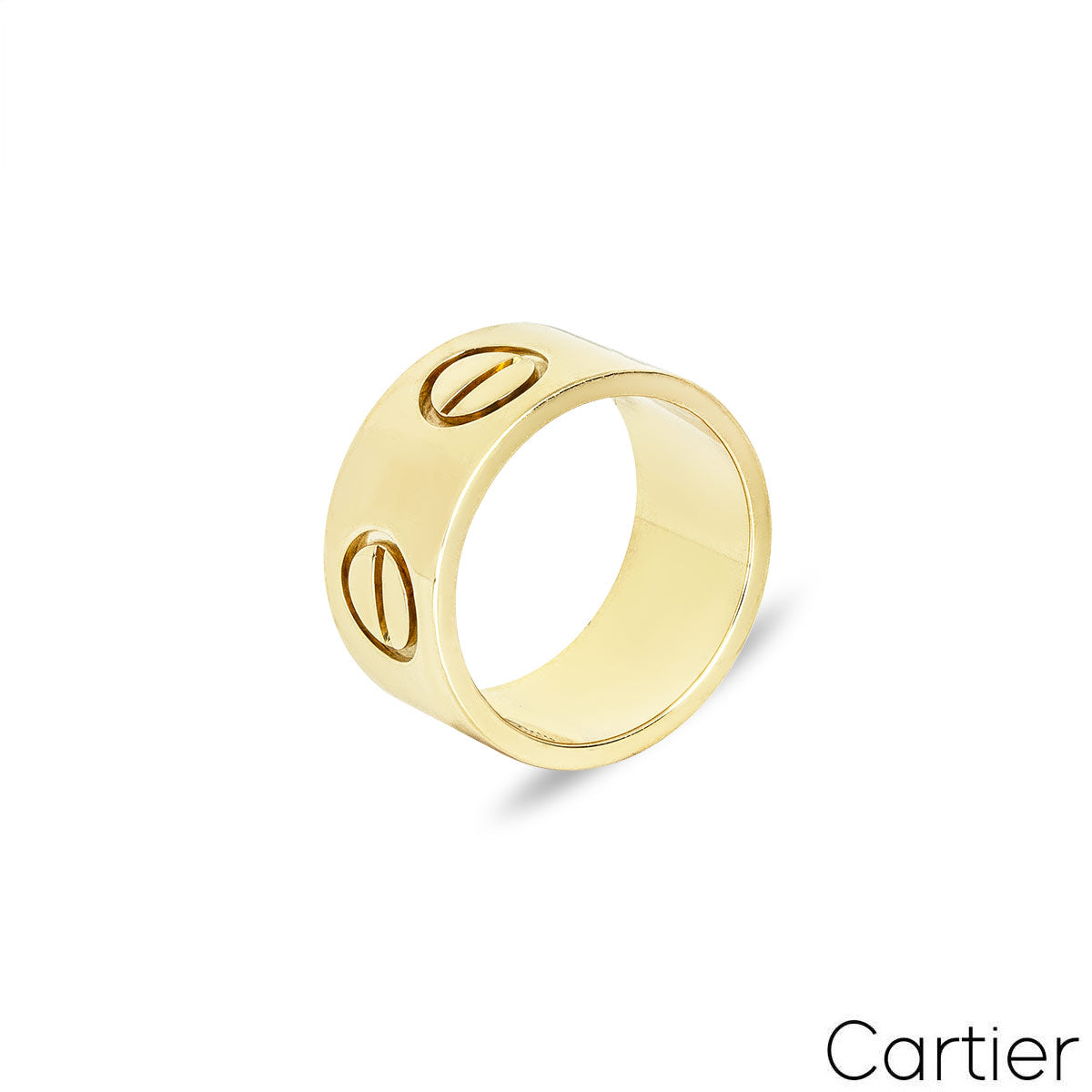 Cartier Yellow Gold Large Love Ring Size 57 B4227857