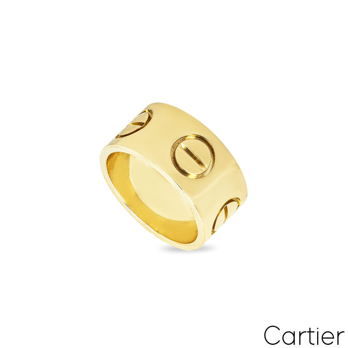 Cartier Yellow Gold Large Love Ring Size 59 B4227859