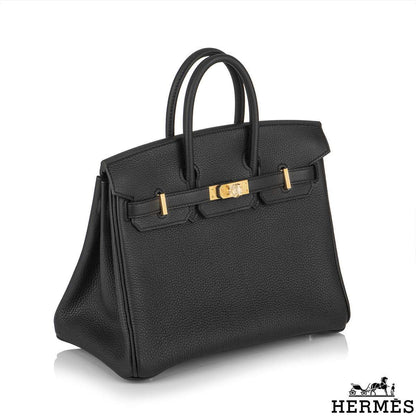 Hermès Birkin 30CM Noir Veau Togo Ghw