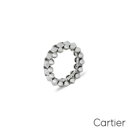 Cartier White Gold Clash De Cartier Ring Size 50 B4233000