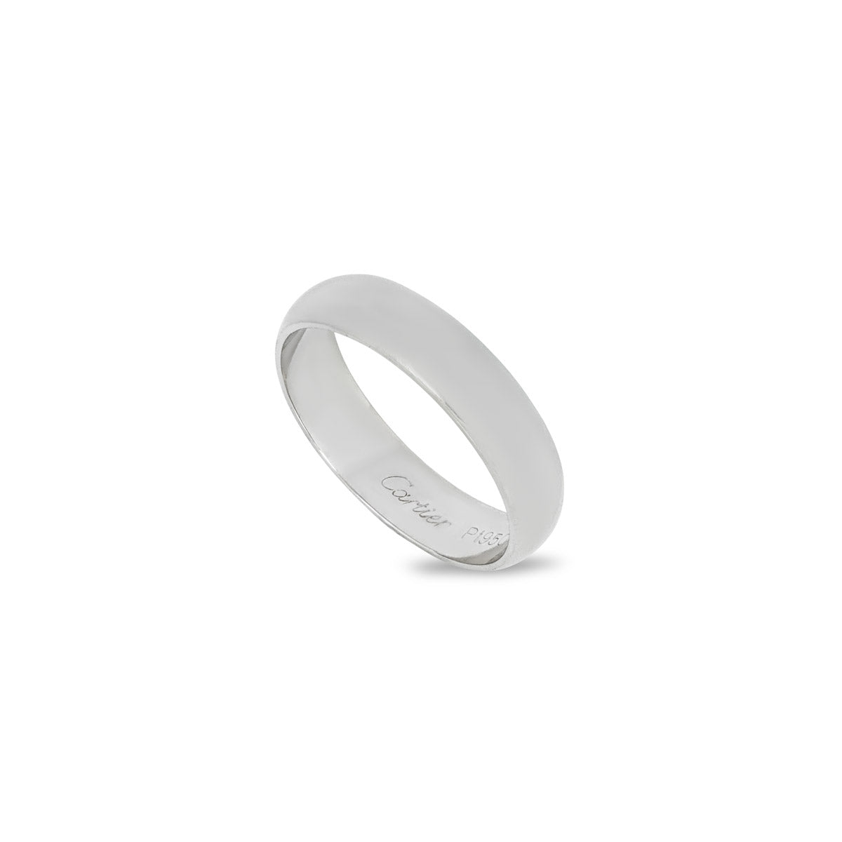 Cartier Platinum Alliance 1895 Wedding Ring B4059552