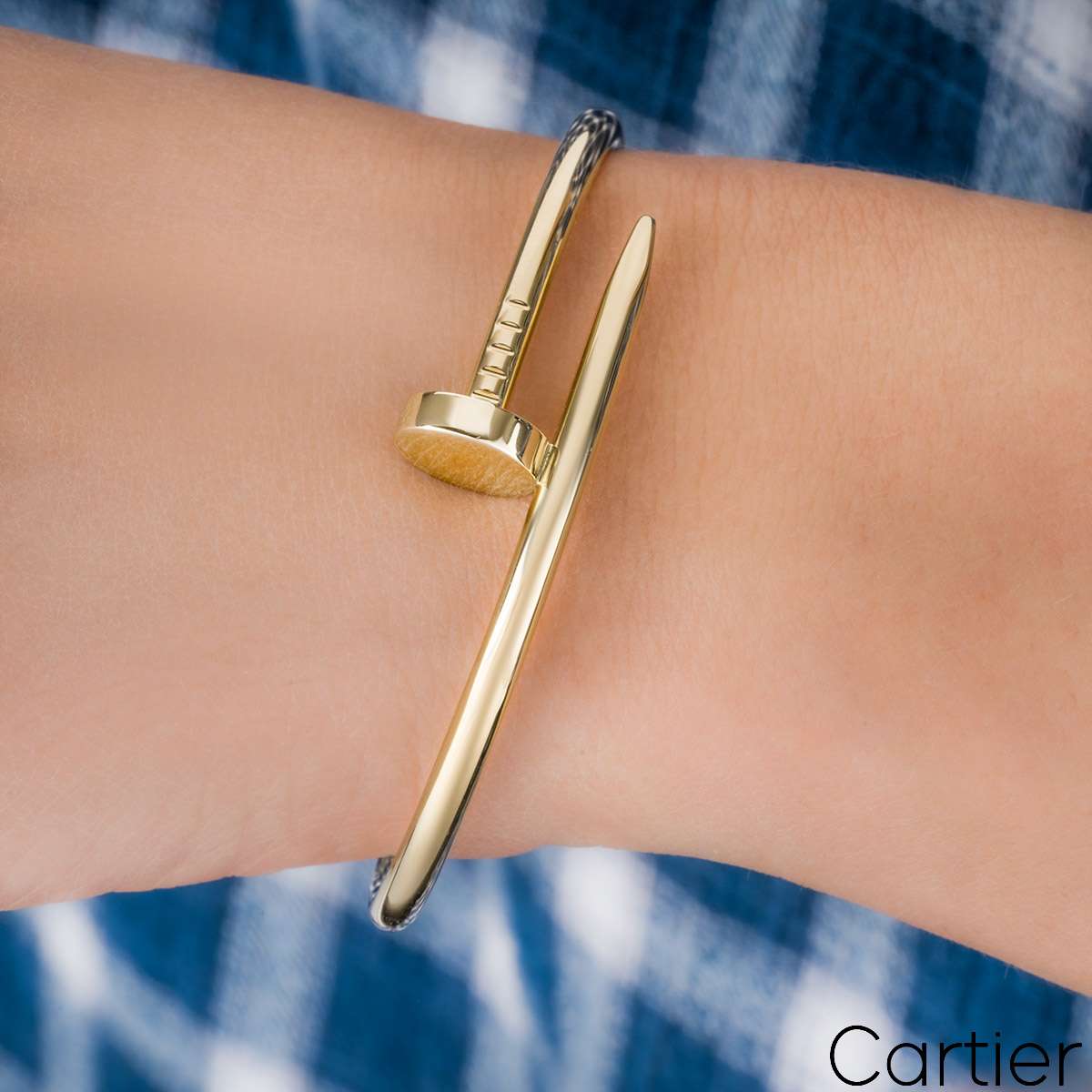 Cartier Yellow Gold Juste Un Clou Bracelet Size 16 B6048216