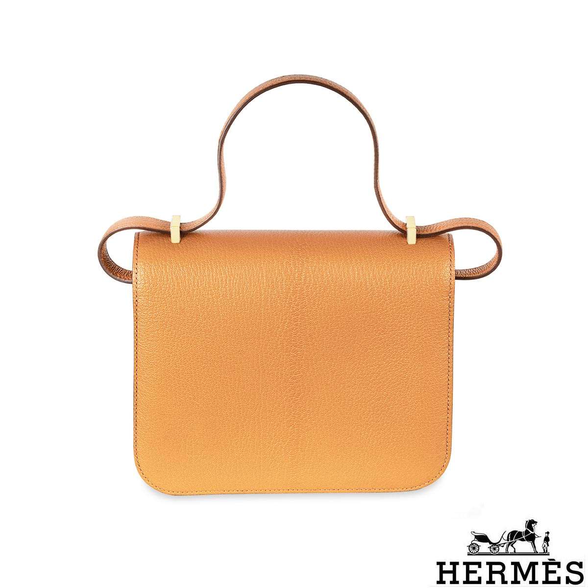 Hermès Constance Mini 18CM Chevre Mysore Potiro Ghw