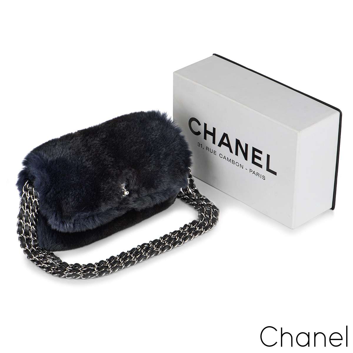 Chanel Orylag Triple Chain Flap Bag