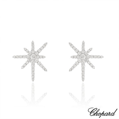 Chopard White Gold Diamond Earrings 84/6525-1001