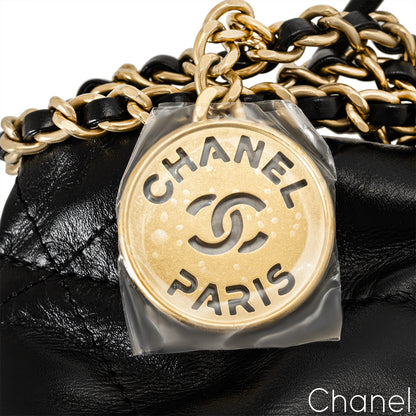 Chanel 22 Mini Shiny Calfskin Bag