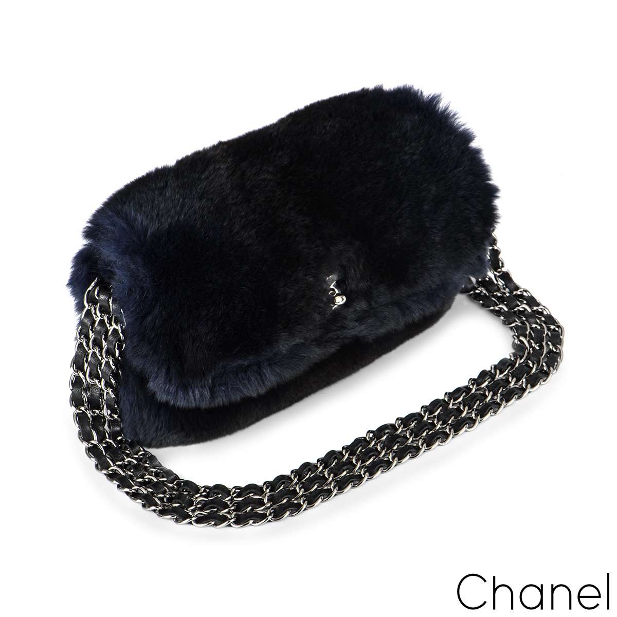 Chanel Orylag Triple Chain Flap Bag