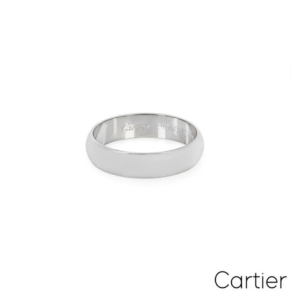 Cartier Platinum Alliance 1895 Wedding Ring B4059552