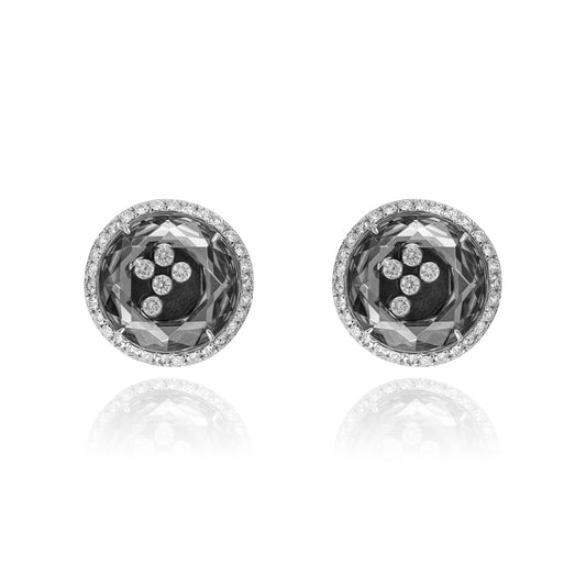 Chopard White Gold Happy Diamonds Earrings 84/6169-1001