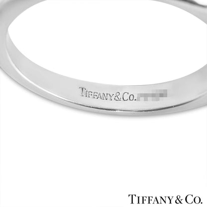 Tiffany & Co. Platinum Round Brilliant Cut Diamond Setting Ring 1.53CT E/VVS1